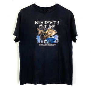 Vintage 90s Rudolph The Red Nose Reindeer Christmas Holiday Tee Mens Medium T